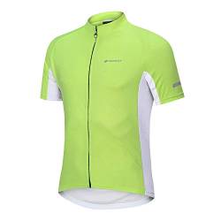 NUCKILY Herren Radtrikot Fahrradtrikot Kurzarm Fahrradbekleidung Fahrrad Trikot T Shirt für Männer Atmungsaktive Cycling Jersey Schnell Trocknen Radsport Bekleidung von NUCKILY