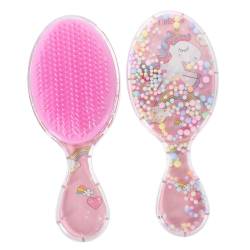 NUSITOU 2St Kamm Tiefenmassagegerät für die Kopfhaut Haarbürste pinsel für kinder hairbrush rosa Haarbürste Entwirrbürste Haarbürste für unterwegs Locken Massagebürste Borsten von NUSITOU