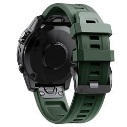 NVVVNX 22 x 26 mm Lederarmband für Garmin Fenix 7 7X 6 6X Pro 5 5X 3HR 935 945 Epix Smartwatch-Armband, Schnellverschluss-Armband, 22mm Fenix 6 5 5Plus, Achat von NVVVNX