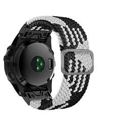 NVVVNX 22 x 26 mm Nylon-Armband für Garmin Fenix 6 6X Pro Fenix 7 7X 5 5X Plus 3HR Forerunner 935 945 D2 Bravo Quick Release Smart Watch, For Tactix Delta, Achat von NVVVNX