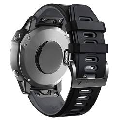 NVVVNX Quickfit-Uhrenarmband für Garmin Fenix 7, 6, 935, Silikon, Easyfit, Handgelenkschlaufe für Fenix 7X, 6X, 5X, Plus, 3, 3HR, 26, 22 mm, 22mm Fenix 6 6Pro, Achat von NVVVNX
