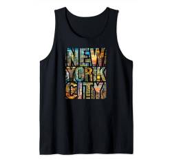 New York NY NYC Brooklyn Liberty Statue Skyline Tank Top von NY Vacation