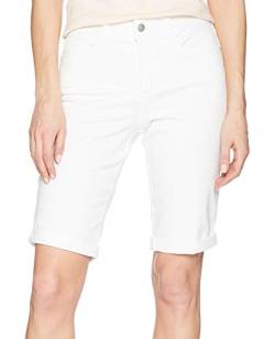 NYDJ Damen Briella ROLL Cuff Jean Short Jeansshorts, Optic White, 40 von NYDJ