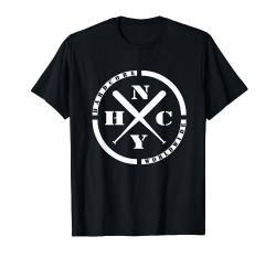 NEW YORK Hardcore is Worldwide NYHC Punks Not Dead T-Shirt von NYHC Straight Edge Punk USA & HCWW