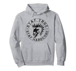 STAY TRUE Stay to NYHC STAY HARDCORE Pullover Hoodie von NYHC Straight Edge Punk USA & HCWW
