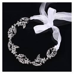 yaoqijie Haarschmuck for Frauen und Mädchen, zarte Kristall-Strass-Stirnbänder, handgefertigte Braut-Diademe, romantische Hochzeit, Haarschmuck lasting von NYMFEA