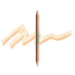 NYX Professional Makeup Augenbrauen-Highlighter, Doppelseitiger Stift, Zum Highlighten, Abdecken und Formen, Wonder™ Pencil, Medium von NYX PROFESSIONAL MAKEUP