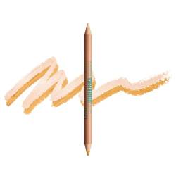 NYX Professional Makeup Augenbrauen-Highlighter, Doppelseitiger Stift, Zum Highlighten, Abdecken und Formen, Wonder Pencil, Deep von NYX PROFESSIONAL MAKEUP