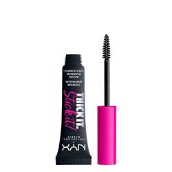 NYX Professional Makeup Augenbrauen-Mascara mit bis zu 16h Halt, Für getönte und vollere Augenbrauen, Thick It. Stick It! Brow Mascara, Black (Schwarz) von NYX PROFESSIONAL MAKEUP