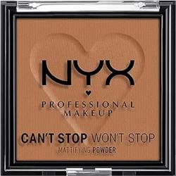 NYX Professional Makeup Can't Stop Won't Stop Mattifying Powder, Matte Finish, Farbton: Mocha von NYX PROFESSIONAL MAKEUP