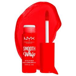 NYX Professional Makeup Flüssiger Lippenstift mit mattem Finish, Lebendige Farben mit Shea- & Kakaobutter, Farbe: Icing on Top von NYX PROFESSIONAL MAKEUP