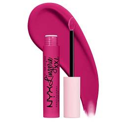 NYX Professional Makeup Lip Lingerie XXL, Flüssiger Lippenstift für langen Halt, Vegane Formel, 19 Pink Hit von NYX PROFESSIONAL MAKEUP