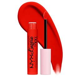 NYX Professional Makeup Lip Lingerie XXL, Flüssiger Lippenstift für langen Halt, Vegane Formel, 27 On Fuego von NYX PROFESSIONAL MAKEUP