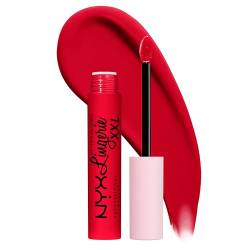 NYX Professional Makeup Lip Lingerie XXL, Flüssiger Lippenstift für langen Halt, Vegane Formel, 28 Untamable von NYX PROFESSIONAL MAKEUP