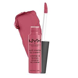 NYX Professional Makeup Lippenstift, Soft Matte Lip Cream, Cremiges und mattes Finish, Hochpigmentiert, Langanhaltend, Vegane Formel, Farbton: Montreal von NYX PROFESSIONAL MAKEUP