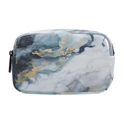 NYYYTTTEU Marmorkunst-Aquarell Federmäppchen Federtaschen Mäppchen Große Kapazität Schlamperbox Kosmetik Make-up Tasche für Jungen Mädchen Schule Schüler von NYYYTTTEU