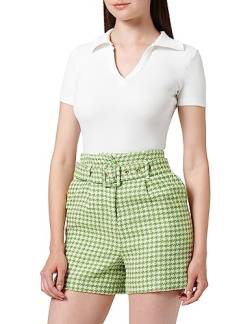 Naf Naf Damen Carrie Sh1 Bermudas, Pretty Grün/Ecru, 32 von Naf Naf