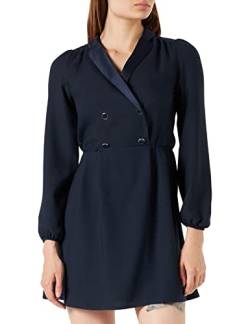 Naf Naf Damen Kalet R1 Kleid, Marineblau, 32 von Naf Naf