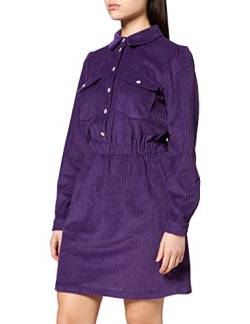 Naf Naf Damen Latania R1 Robe, violett, 38 von Naf Naf