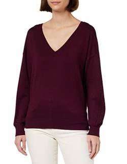 Naf Naf Damen Mada Pullover, Violett, Small von Naf Naf