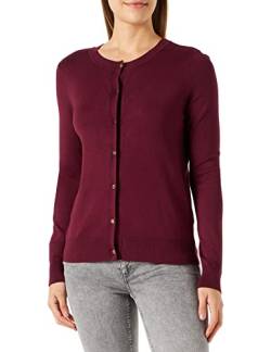 Naf Naf Damen Marielle Weste Strickjacke, Violett, Medium von Naf Naf