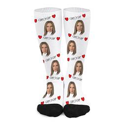 Naispanda Neuheitssocken mit Foto Personalisiert Foto,Unisex-Socken für Mama Geburtstag,Muttertag Originelle Geschenke von Naispanda