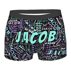 Naispanda Personalisiert Herren Boxershorts, Unterhose Personalisiert Männer, Personalisierte Herren Unterwäsche mit Namen, Personalisierte Männer Unterhose Shorts zum Jubiläum, Valentinstag von Naispanda