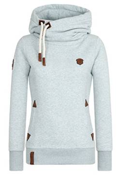 Naketano Damen Kapuzenpullover , Nasty Mint Melange, XXL von Naketano