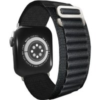 Nalia Smartwatch-Armband Apple Watch 38mm/40mm/41mm, Alpine Nylon Sport Uhr Ersatzband / Metallhaken / Outdoor / Wasserfest von Nalia