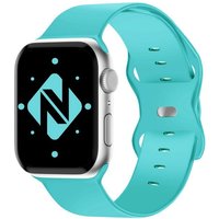 Nalia Smartwatch-Armband Apple Watch 42mm/44mm/45mm/49mm, Silikon Ersatzband / für Sport & Fitness Uhr / Atmungsaktiv / Outdoor von Nalia