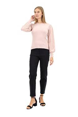 Nanette Nanette Lepore Damen Lurex gerippten Ärmeln Pullover, Blush, Klein von Nanette Nanette Lepore