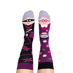 Nanushki Damen Herren Socken | Lustige Außergewöhnliche Socken | Witzig Socken Verrückt | 3 Größen | OEKO-TEX (36-39, Extra Grandma) von Nanushki