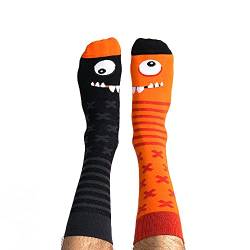 Nanushki - Damen Herren Socken | Lustige Außergewöhnliche Socken | Witzig Socken Verrückt | 3 Größen | OEKO-TEX (40-43), Lelak von Nanushki