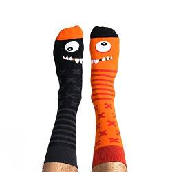 Nanushki - Damen Herren Socken | Lustige Außergewöhnliche Socken | Witzig Socken Verrückt | 3 Größen | OEKO-TEX (44-46), Lelak von Nanushki