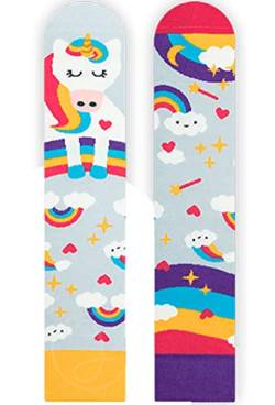Nanushki Motiv Lustige Einhorn Socken - Happy Unicorn (Happy Unicorn, 40-43) von Nanushki