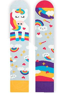 Nanushki Motiv Lustige Einhorn Socken - Happy Unicorn (Happy Unicorn, 44-46) von Nanushki