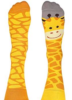 Nanushki unisex Verrückte Lustige Socken mit Motiv Giraffe für Damen und Herren (Gigi Giraffe, 40-43) von Nanushki