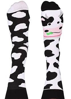 Nanushki unisex lustige verrückte Motiv Socken, Kuh, Kalb (36-39 EU, Holy Cow) von Nanushki