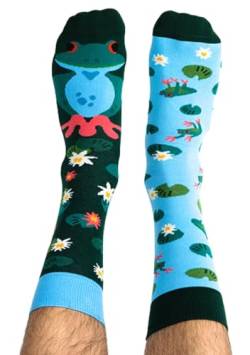 Nanushki unisex lustige verrückte Motiv Socken - Frogilla - Frosch (Frogilla, 36-39) von Nanushki