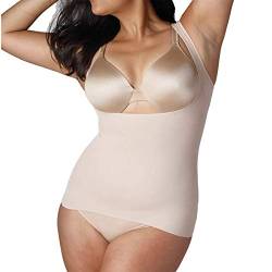 Naomi & Nicole Shapewear Damen - Torsette Camisole Unterhemd Bauchweg Hemd Body Shaper Damen Shaping - Figurformende Wäsche Haut Größe XXL von Naomi & Nicole