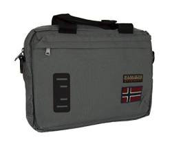 Borsa Tracolla Uomo Donna Napapijri Bag Men Woman Nordland Briefcase Quarry N5Z33 von Napapijri