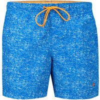 NAPAPIJRI Herren Badeshorts blau Mikrofaser Gemustert von Napapijri