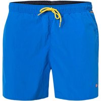 NAPAPIJRI Herren Badeshorts blau Mikrofaser unifarben von Napapijri