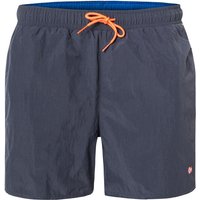 NAPAPIJRI Herren Badeshorts blau Mikrofaser unifarben von Napapijri