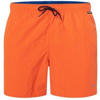 NAPAPIJRI Herren Badeshorts orange Mikrofaser unifarben von Napapijri