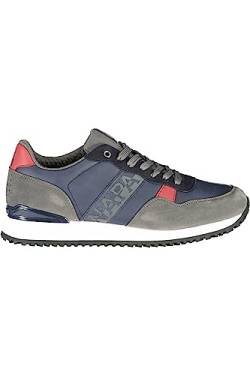 NAPAPIJRI Herren-Sneaker aus Wildleder aus Nylon, Marineblau und Grau, blau grau, 42 EU von Napapijri