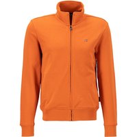 NAPAPIJRI Herren Sweatjacke orange Baumwolle unifarben von Napapijri