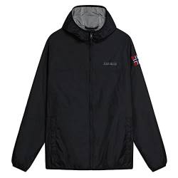 Napapijri A Coubertin Open Jacket - Black-L von Napapijri