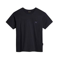 Napapijri Damen T-Shirt S-Nina, Farbe:Blu Marine(1761), Größe:L von Napapijri