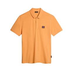 Napapijri Herren Poloshirt Ebea 1, Größe:XL, Farbe:Orange Mock(A571) von Napapijri